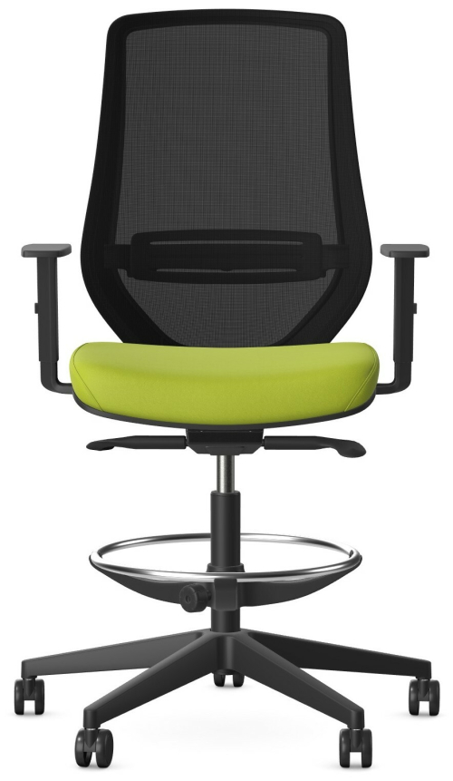 Fotel biurowy BALANCE z podnóżkiem - możliwość wyboru tapicerki
