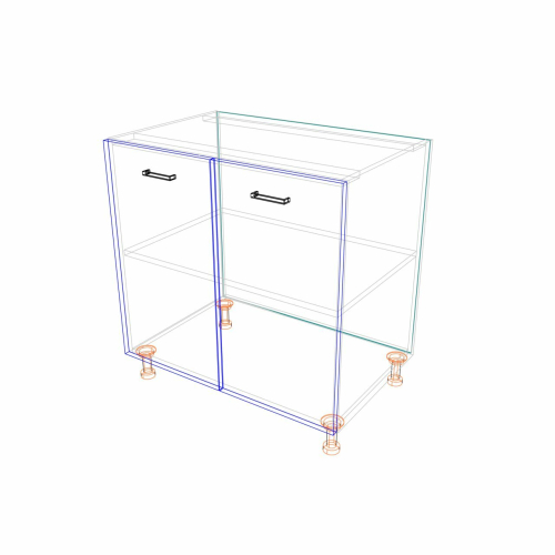 Szafka kuchenna stojąca MKS3 80x52x82h