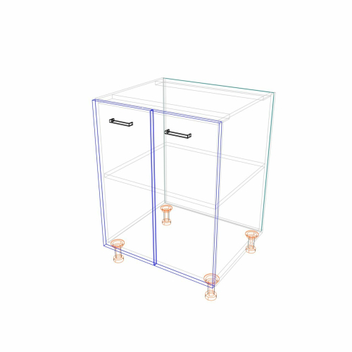 Szafka kuchenna stojąca MKS4 60x52x82h