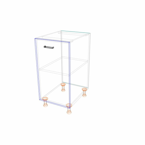 Szafka kuchenna stojąca MKS7 40x52x82h