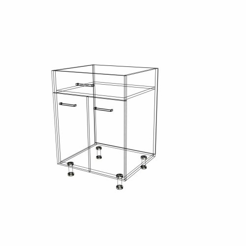 Szafka kuchenna stojąca MKS10 60x52x82h