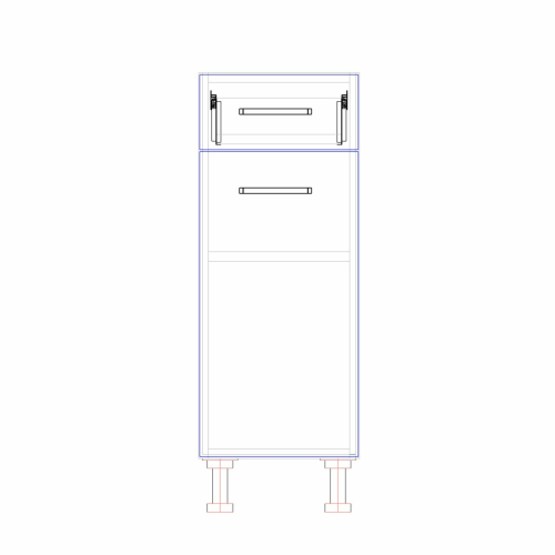 Szafka kuchenna stojąca MKS17 30x52x82h