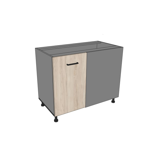 Szafka kuchenna stojąca narożna MKS18 lewa 90x52x82h