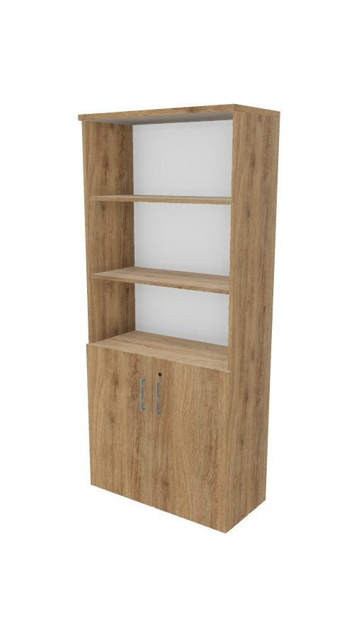 Szafa biurowa PRIMUS EKSPRESS PS03 80X39X183H  - Dąb Tajga