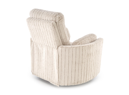 PEGAS fotel wypoczynkowy z Elektrycznym Rozkładaniem, Funkcją Obrotu i Kołyski, beżowy