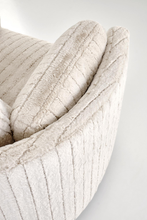 PEGAS fotel wypoczynkowy z Elektrycznym Rozkładaniem, Funkcją Obrotu i Kołyski, beżowy