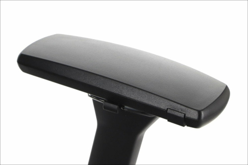 AKCENT F PLUS fotel biurowy obrotowy, czarny mechanizm samoważący podłokietniki 4D