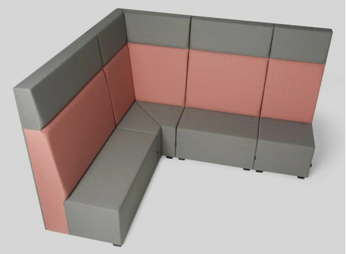 Sofa recepcyjna LINER LI900x900 - element narożnikowy