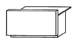 Lada Recepcyjna ANTRA AN 200