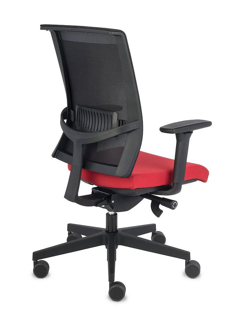 Fotel biurowy LEVEL BS black/chrome