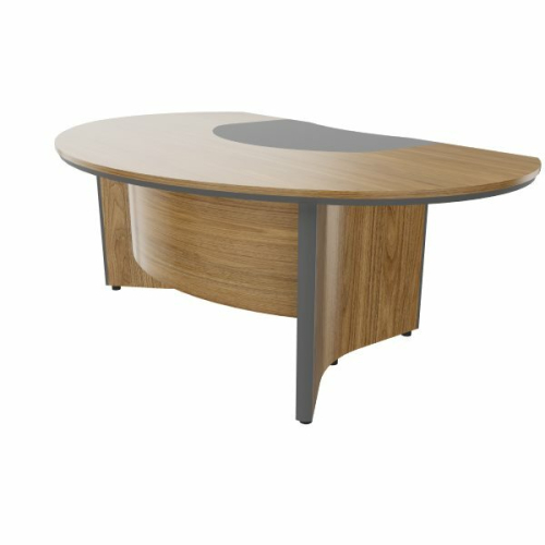 Biurko STATUS OWALNY G2012MA - 206x120x75h