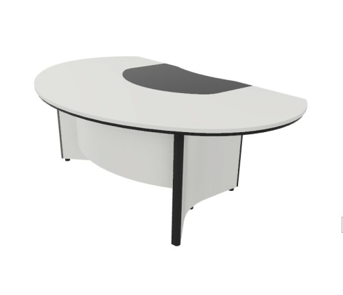 Biurko STATUS OWALNY G2012MA - 206x120x75h