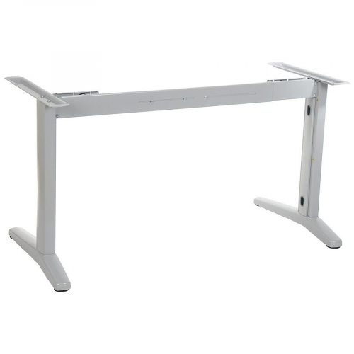 Stelaż metalowy do stołu/biurka STL-01 z regulacją długości belki 119-159 x szer.58 x wys. 72,5 cm, kolor aluminium