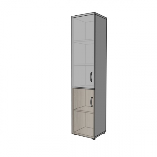 Szafa biurowa PS10 40X39X183H ze szklem