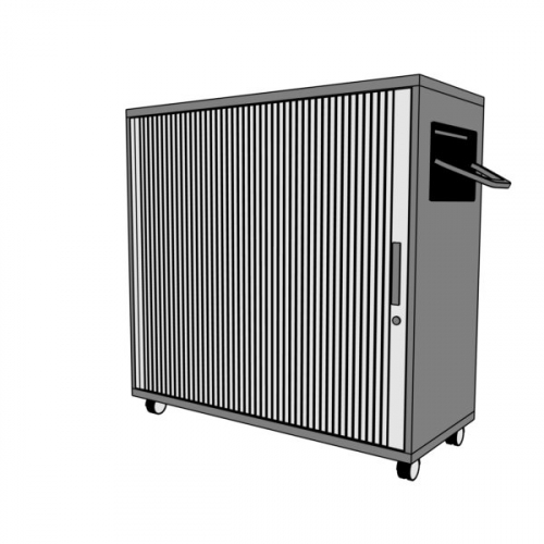 Szafka mobilna TORO TS54 żaluzja 100x43x100h