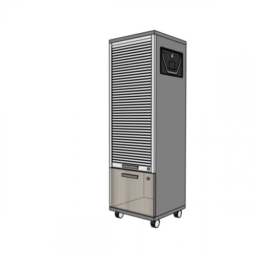 Szafka mobilna TORO TS60 żaluzja 43x43x140h