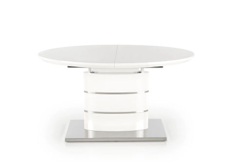 Stół rozkładany ASPEN 140-180/90/76 cm biały