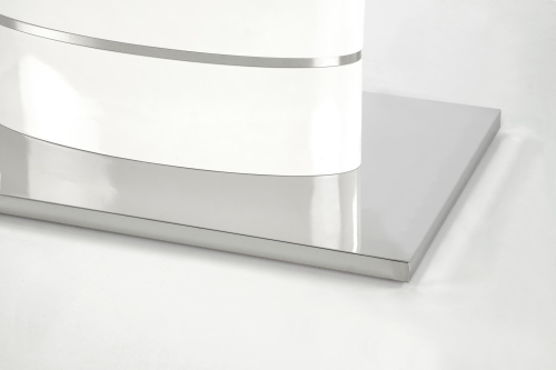 Stół rozkładany ASPEN 140-180/90/76 cm biały