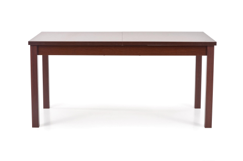Stół rozkładany MAURYCY 118÷158/75/76 cm, kolor ciemny orzech