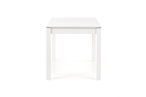 Stół rozkładany MAURYCY 118÷158/75/76 cm kolor biały 