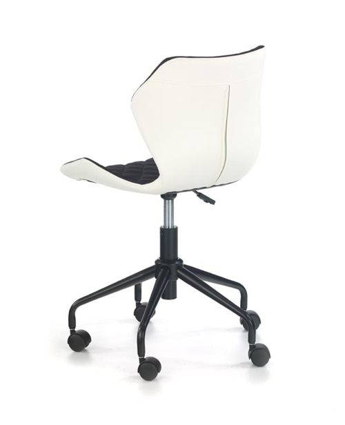 MATRIX krzesło obrotowe biały/czarny (1p=2szt)
