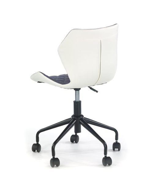 MATRIX krzesło obrotowe biały/popiel (1p=2szt)