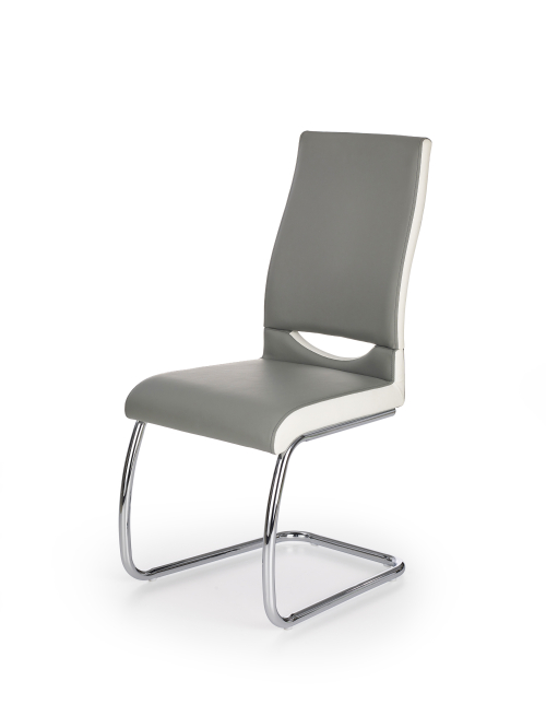 K259 krzesło kolor: popiel / biały (2p=4szt)