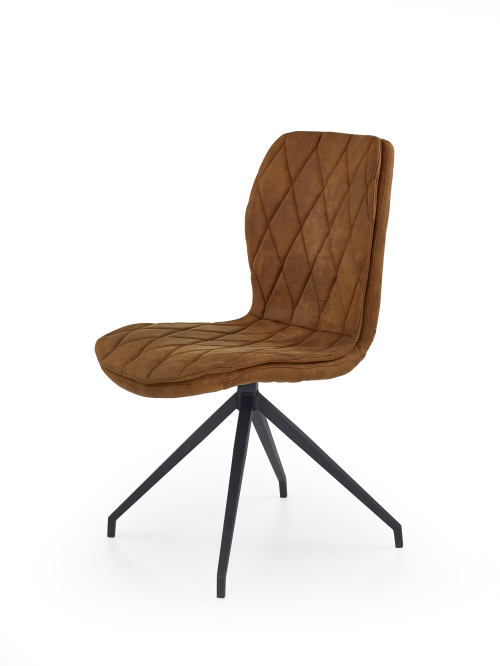 K237 krzesło w kolorze brązowym